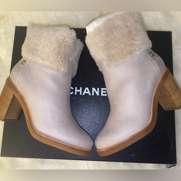 Chanel Short Stacked Heel Bootie - Picture 2 of 8